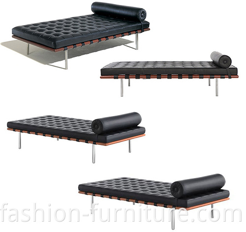 Leather Barcelona Daybed